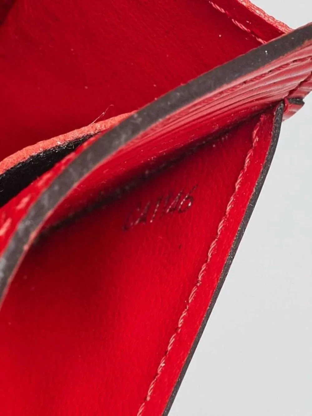 Louis Vuitton Red Epi Leather Sarah NM3 Wallet - Picture 7 of 7